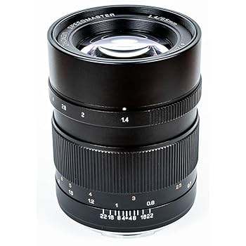 Zhongyi Speedmaster 65mm f/1.4 レンズ Amazon.com : Mitakon Zhongyi Speedmaster 65mm f/1.4 Lens for